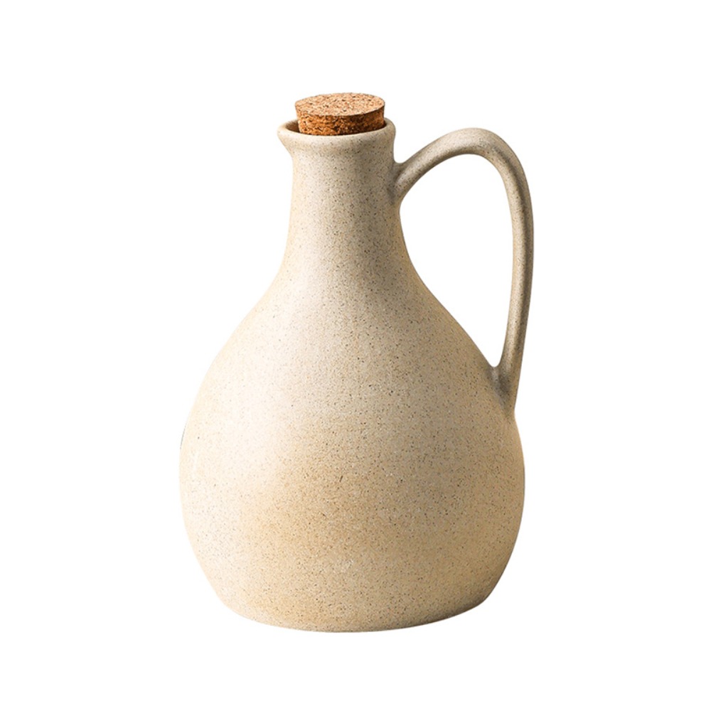 Desk Setup Minimalist - Coarse Pottery Japanese Style Minimalist Oil