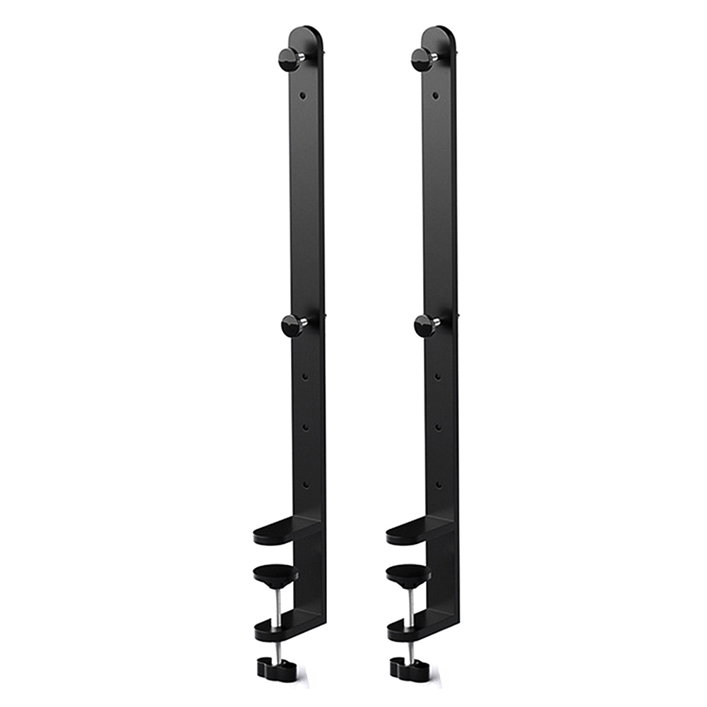 Desk Setup Living Room - 2pcs Extended Desk Clamp Nailless Pegboard