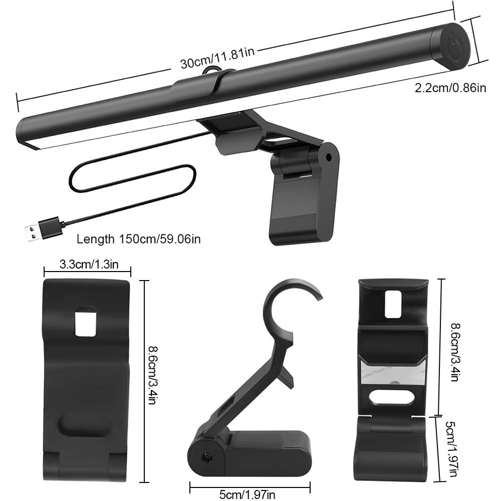 Desk Setup Light - Desktop PC Monitor Screen Hanging Light