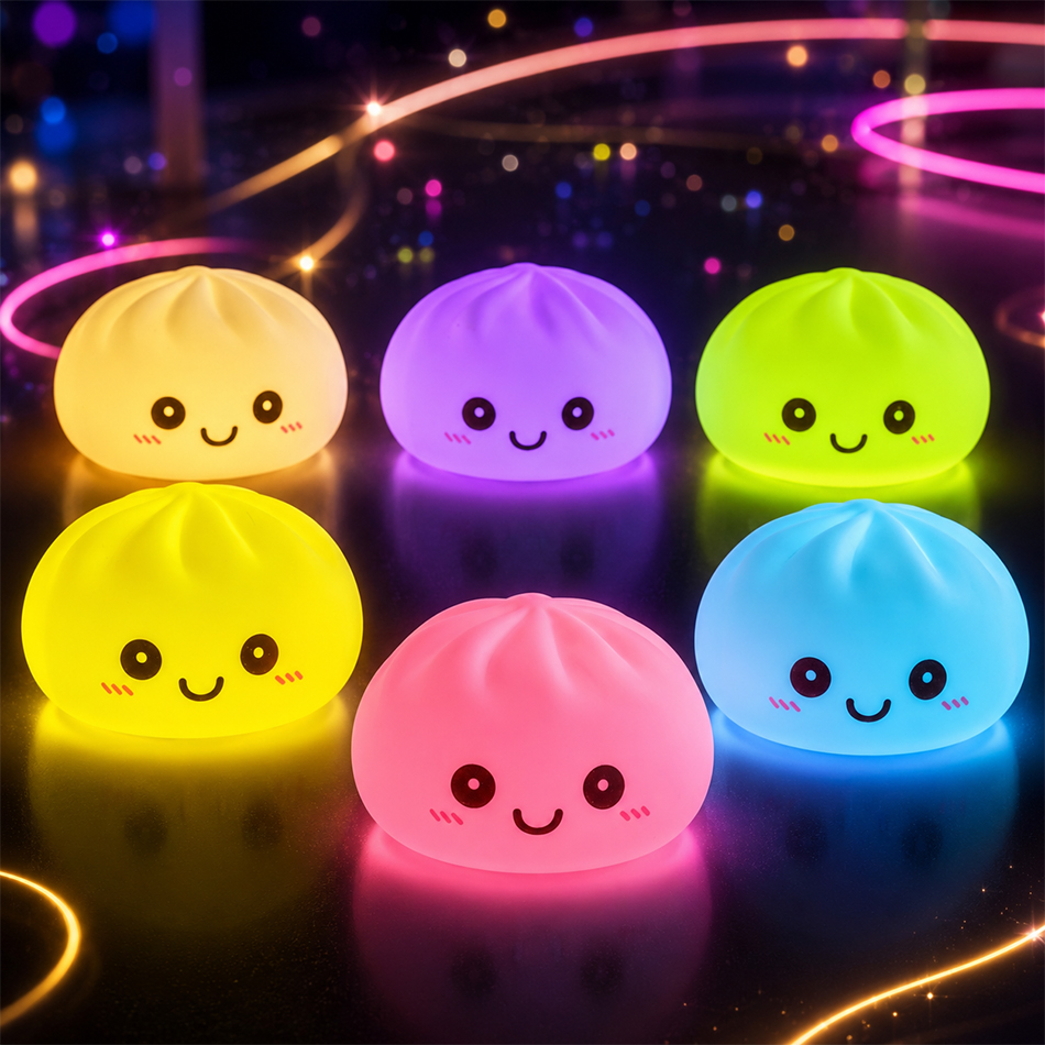 Desk Setup Light - New Dumpling Night Lights Glowing Dumplings