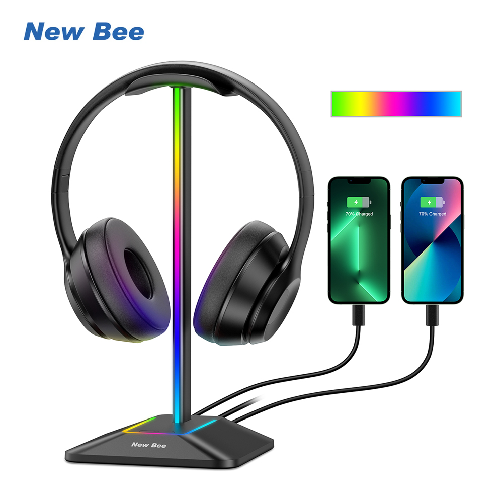 New Bee Z8 RGB Headphones Stan - огляд і ціна Desk Setup Gaming
