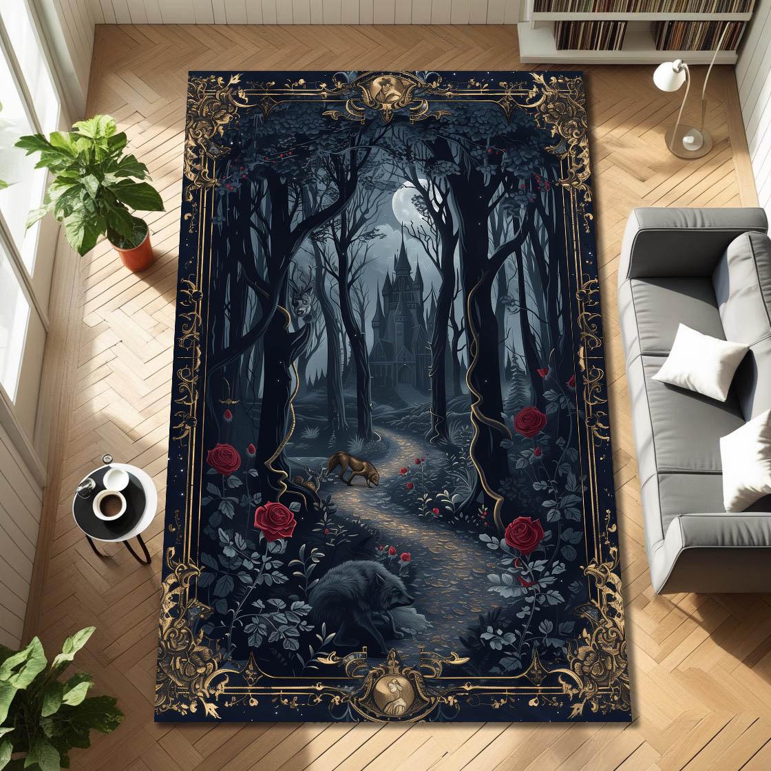 Dark Gothic Twisted Ornate Fra - огляд і ціна Desk Setup Living Room