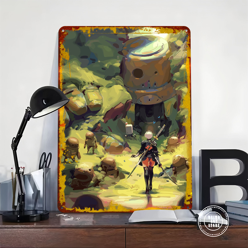 Nier Automata: 2B in Forest Me - огляд і ціна Desk Setup Vintage