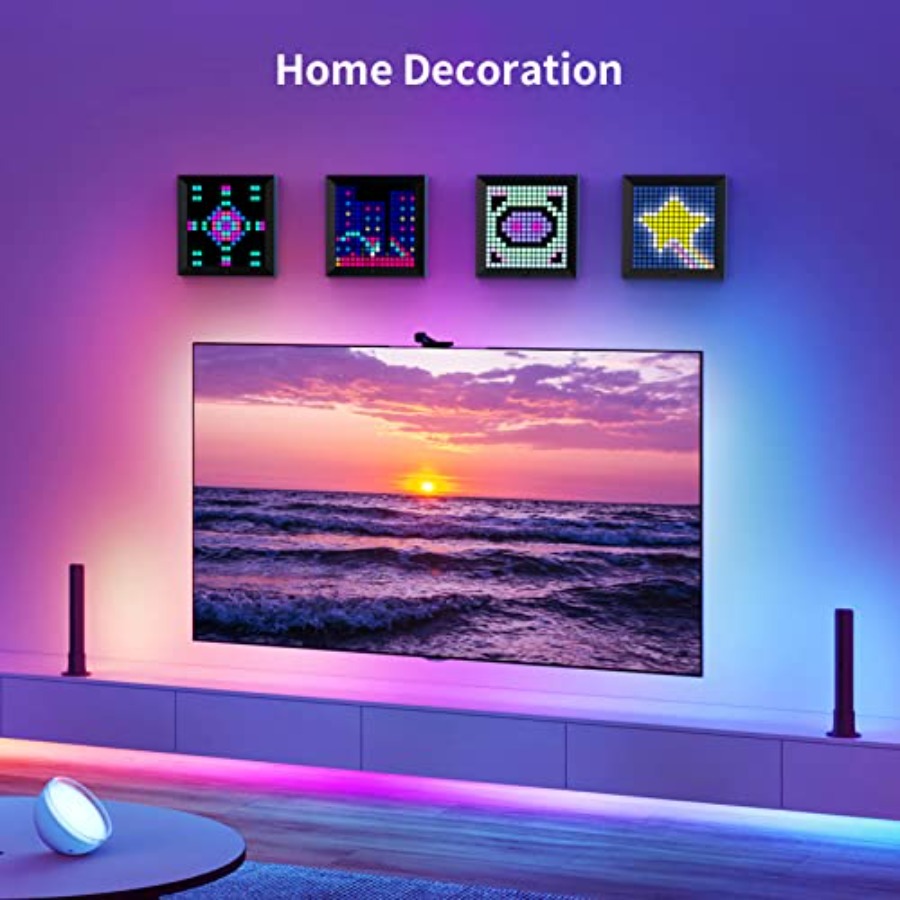 LED Light Pixel Display Panel  - огляд і ціна Desk Setup Light