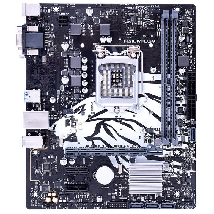 H310M-D3V Motherboard Intel H3 - огляд і ціна Intel Cpu Core I5