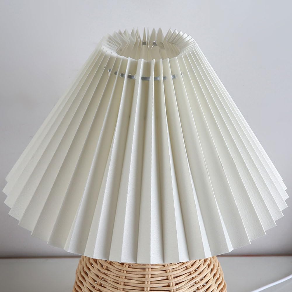 SCKDAY LED Pleated Table Lamp  - огляд і ціна Desk Setup Vintage