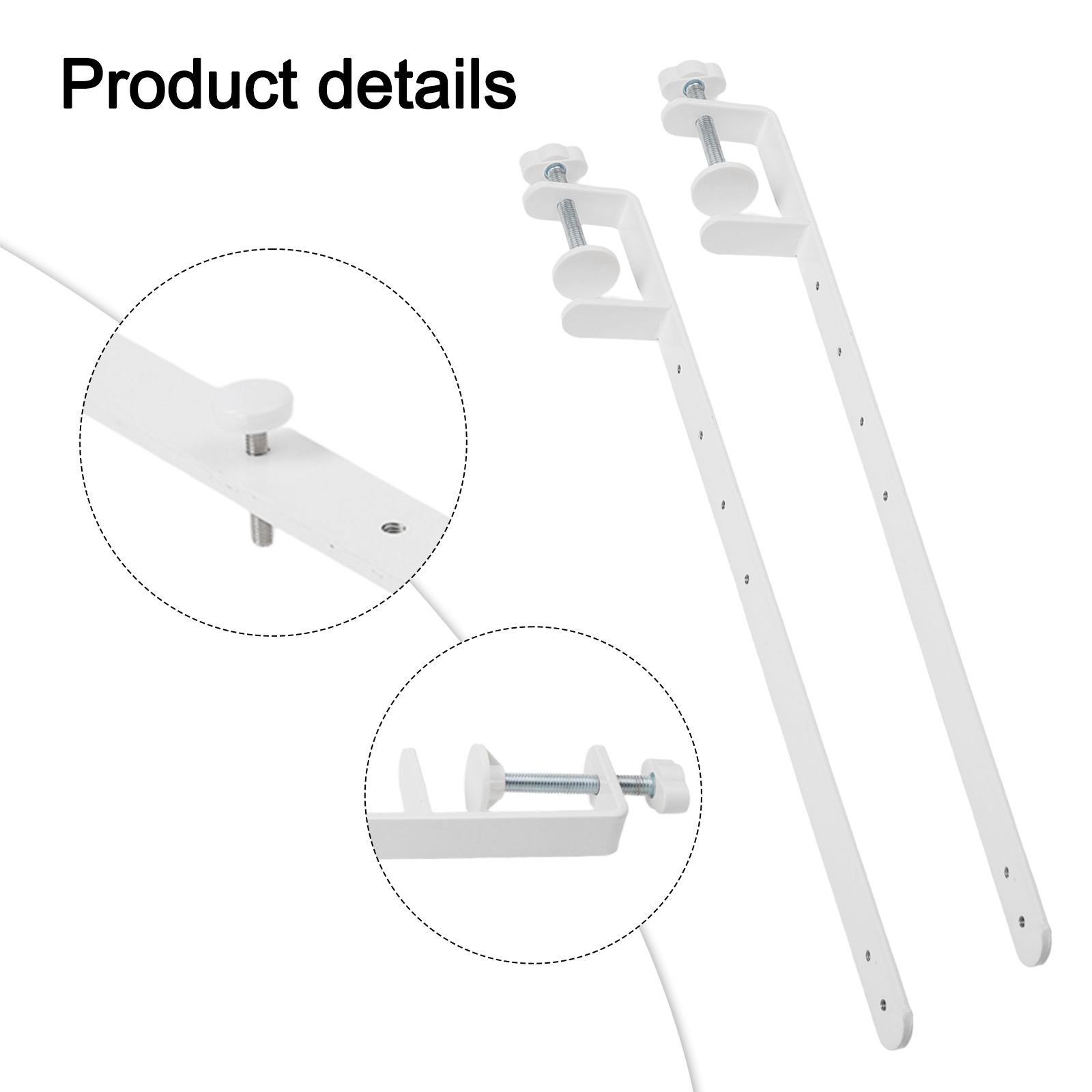 2Pcs Desk Clamp Kit for Pegboa - огляд і ціна Desk Setup Workspace