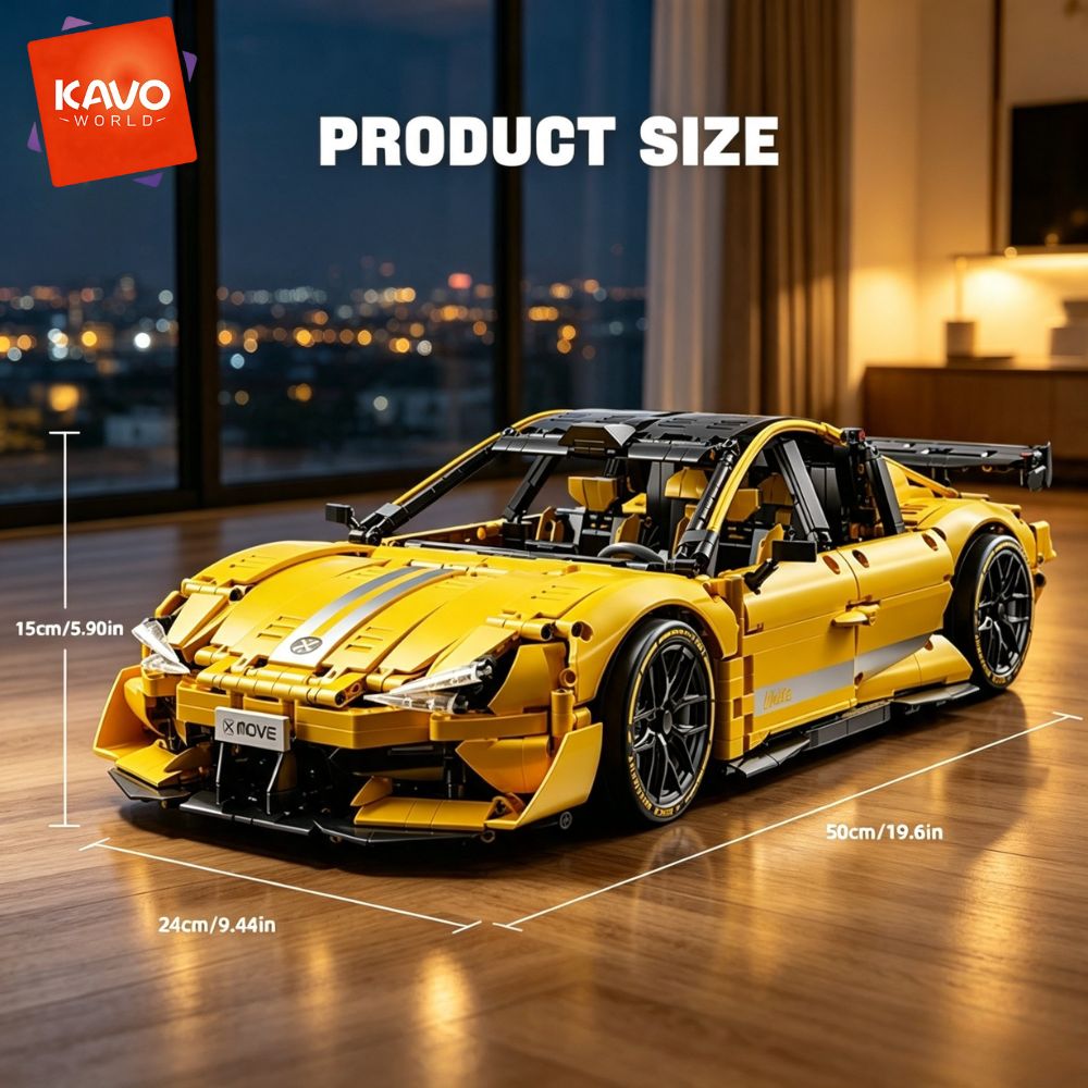 KAVOWORLD 2143pcs Yellow 1:10  - огляд і ціна Desk Setup Requirements