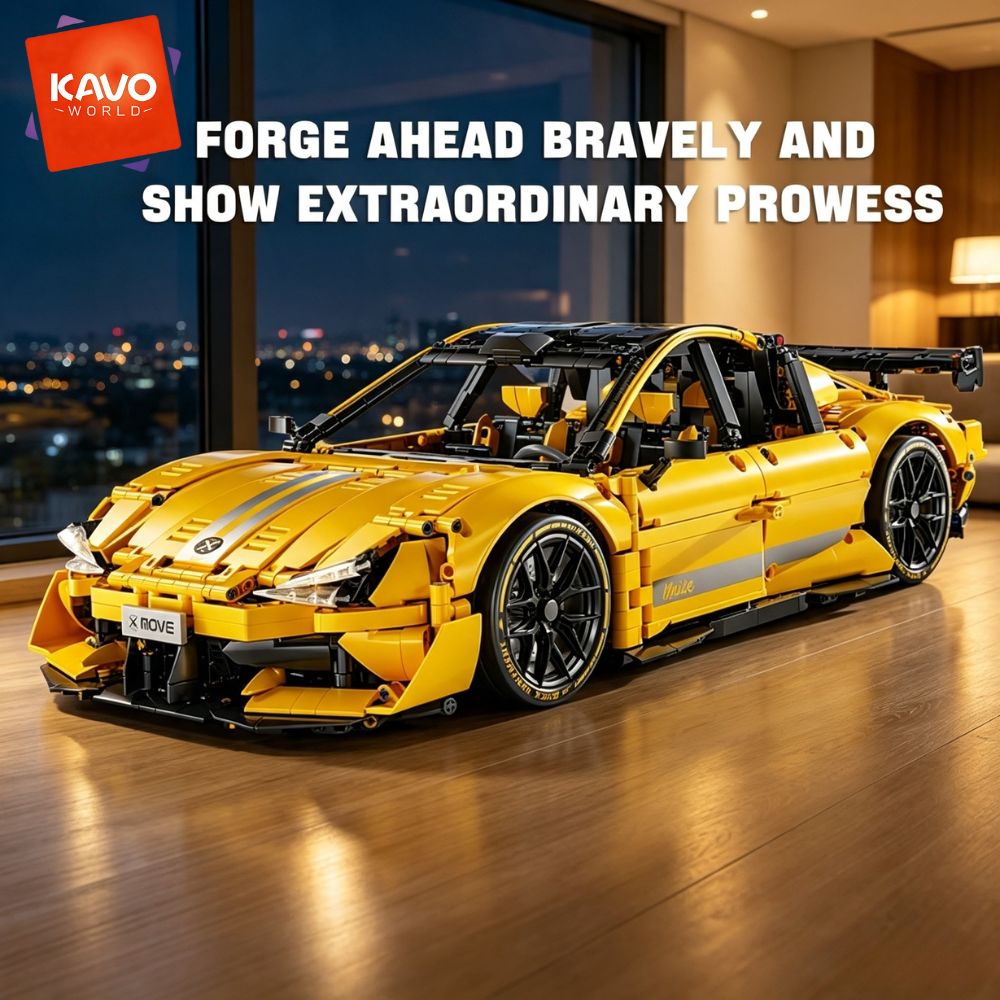 KAVOWORLD 2143pcs Yellow 1:10  - огляд і ціна Desk Setup Requirements