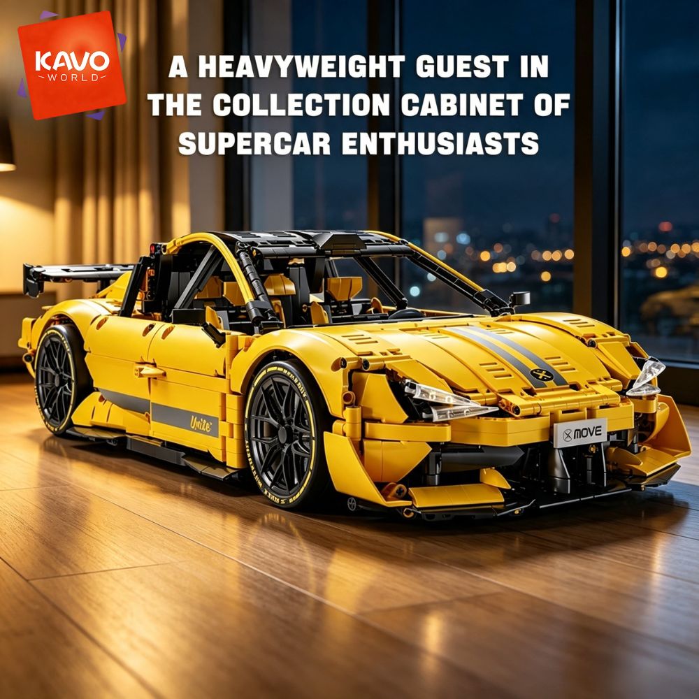 KAVOWORLD 2143pcs Yellow 1:10  - огляд і ціна Desk Setup Requirements