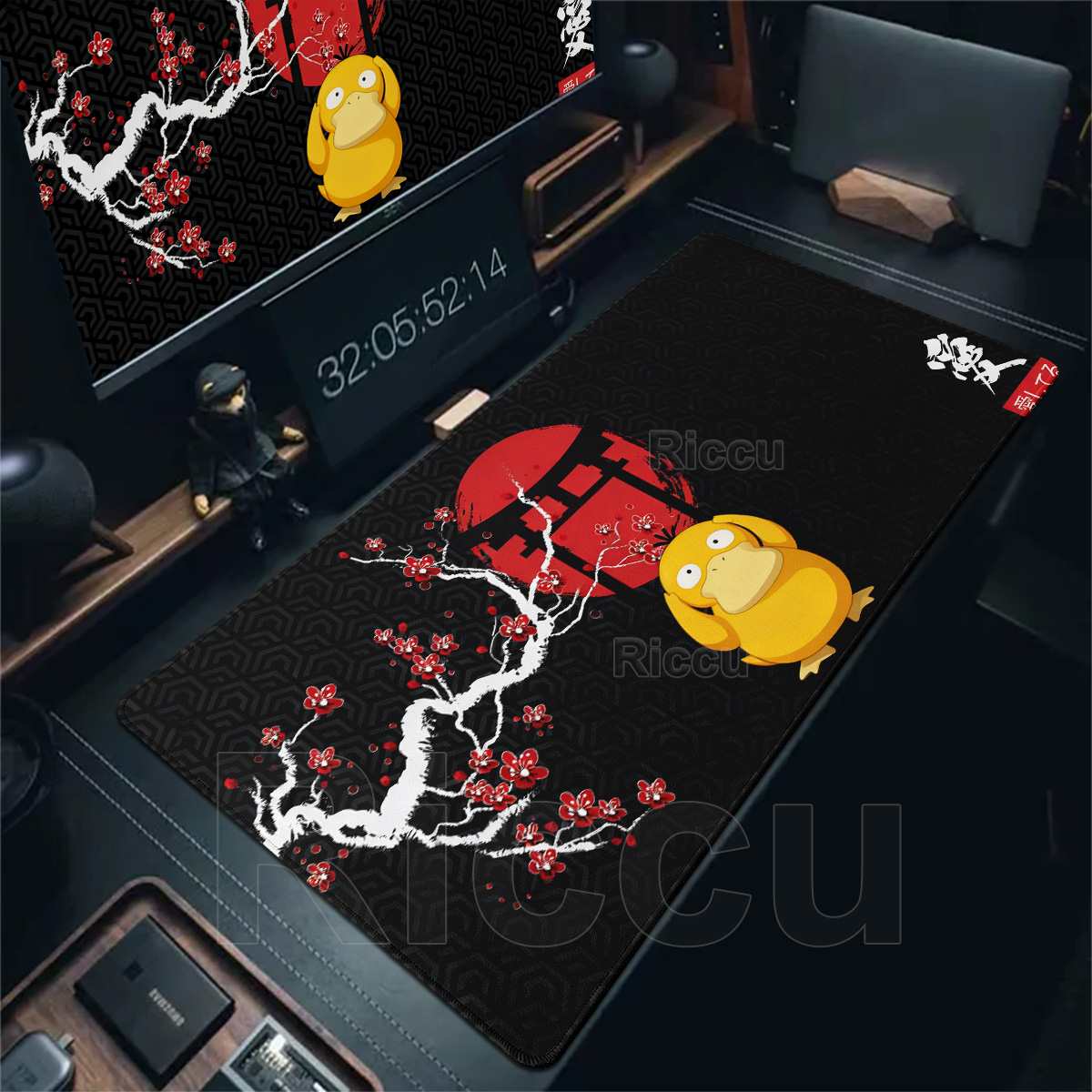 Cartoon Pokémon Mouse Pad Non- - огляд і ціна Desk Setup Pc And Laptop