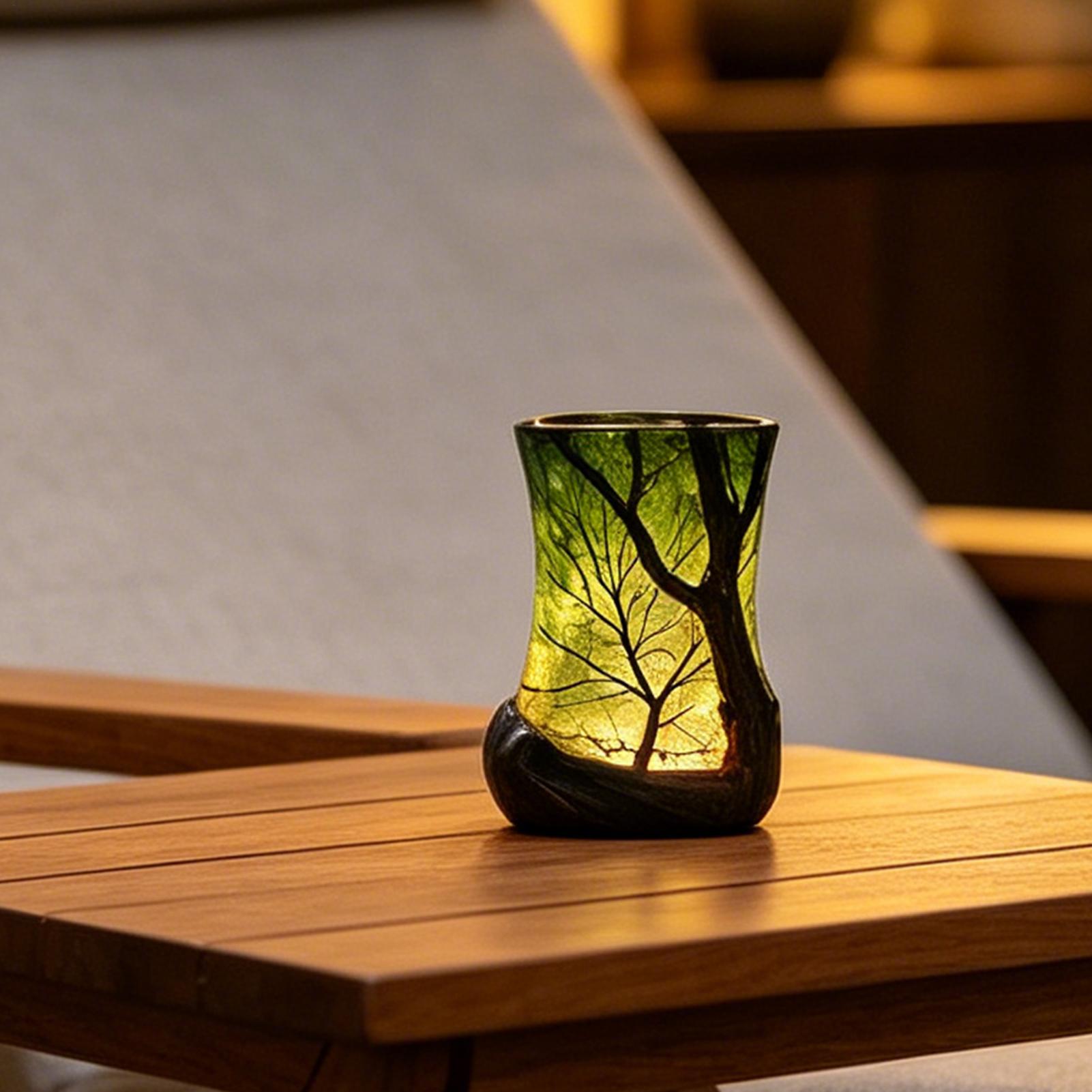 Bedside Table Lamp Forest Nigh - огляд і ціна Desk Setup Light