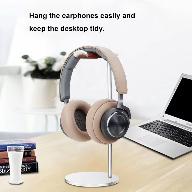 Curved Aluminum Headphone Stan - огляд і ціна Desk Setup Gaming