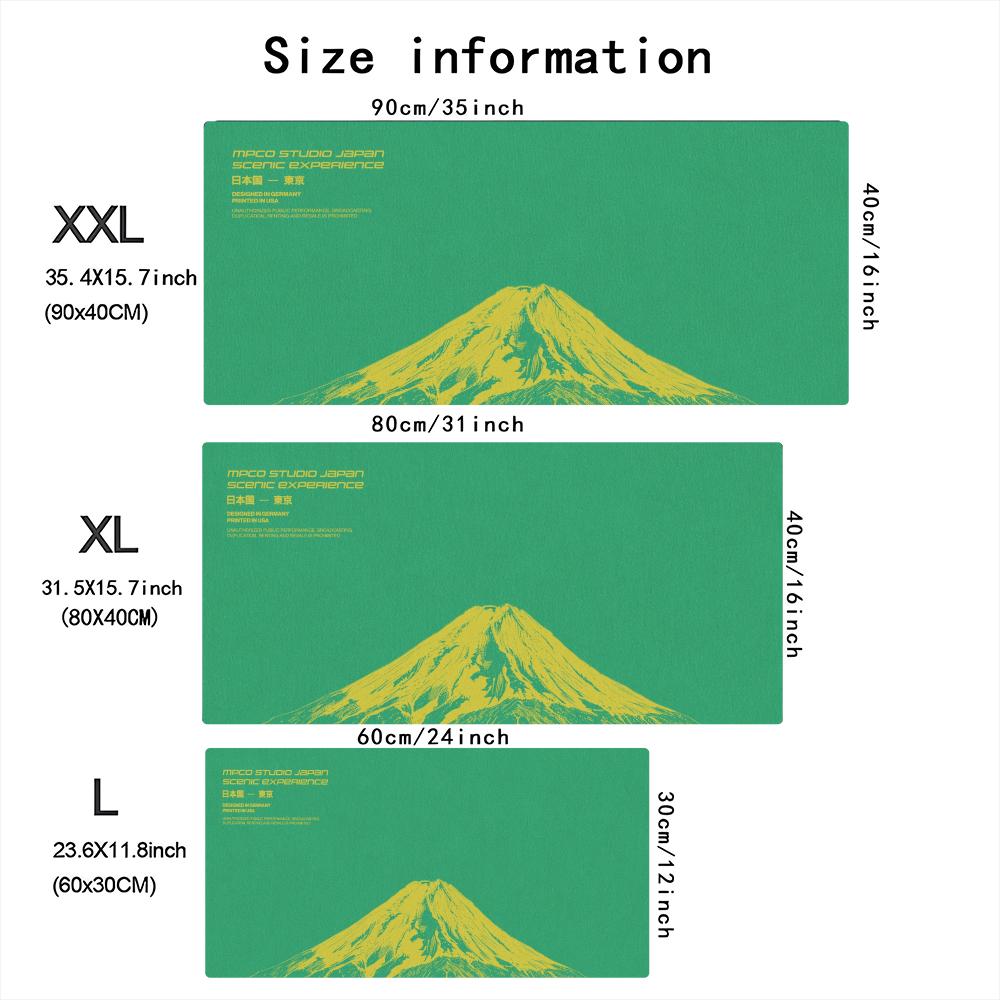 Mount Fuji Minimalist Large Ex - огляд і ціна Desk Setup Workspace