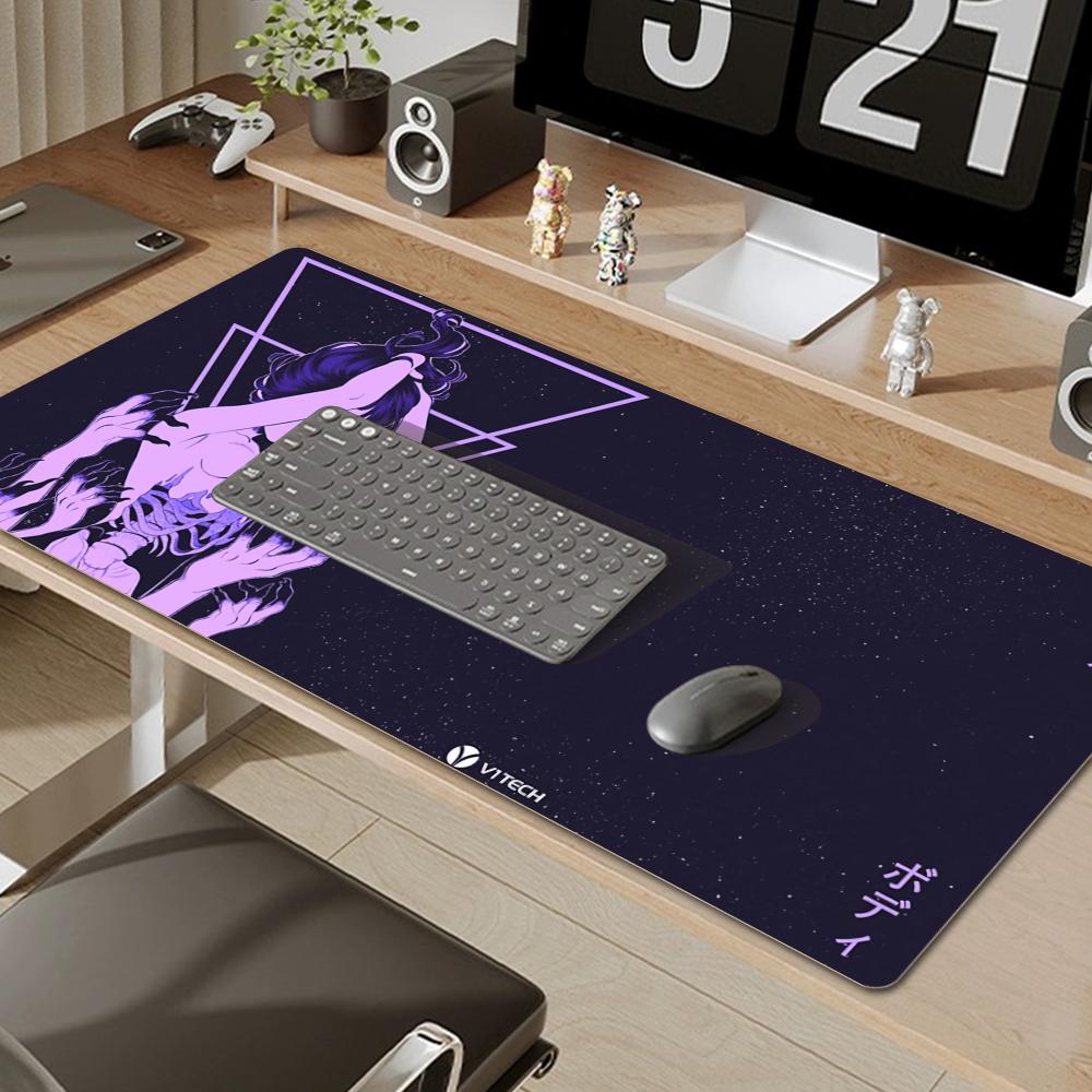 800x300 Mouse Pad Non-Slip Des - огляд і ціна Desk Setup Workspace