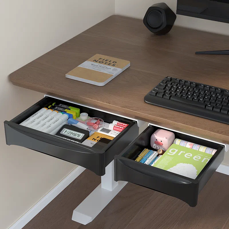 Small Under Desk Storage Cabin - огляд і ціна Desk Setup Workspace