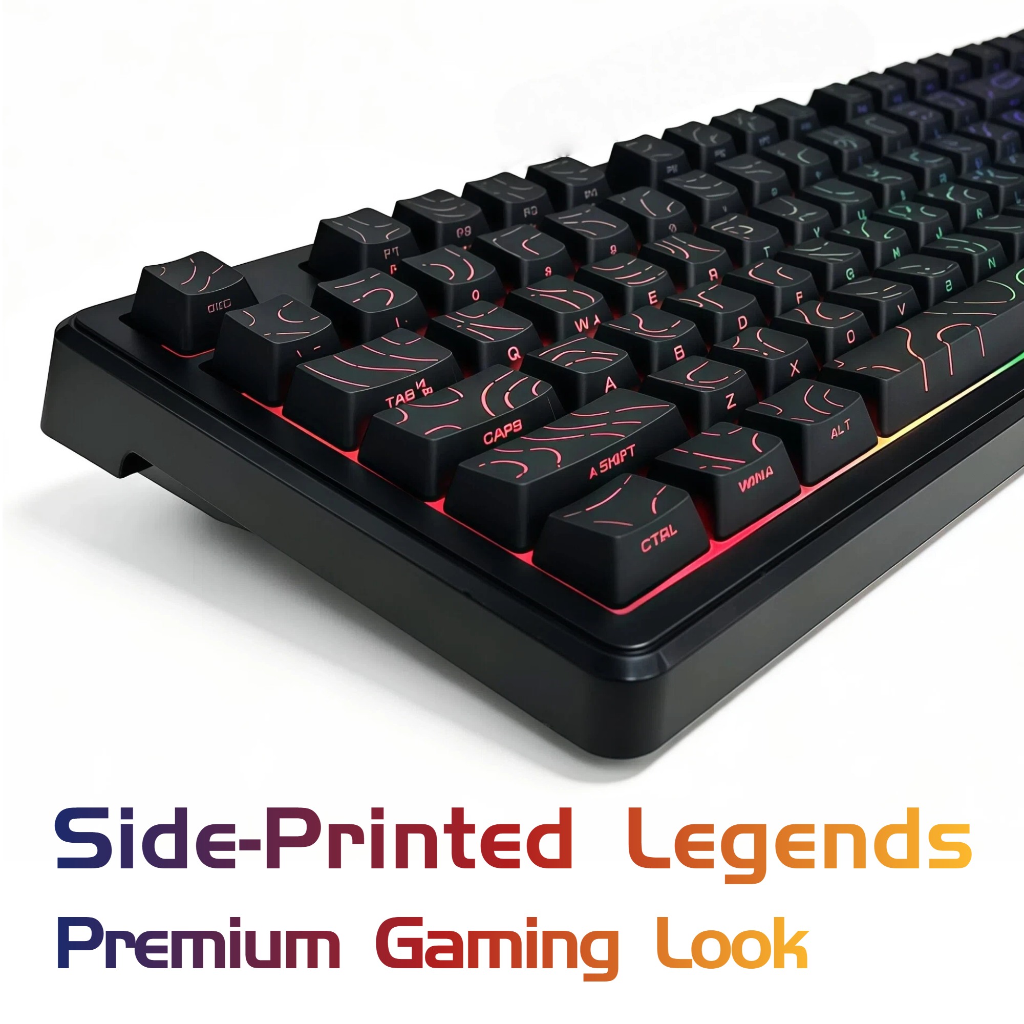 87 Key Compact Wired Keyboard  - огляд і ціна Desk Setup Pc And Laptop