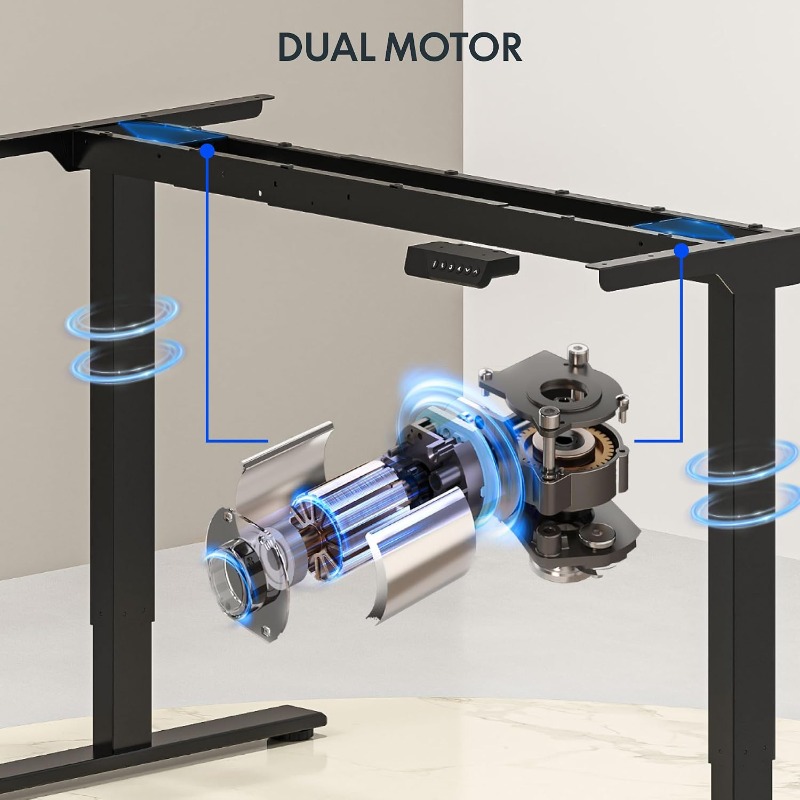 FLEXISPOT Electric Standing De - огляд і ціна Desk Setup Workspace