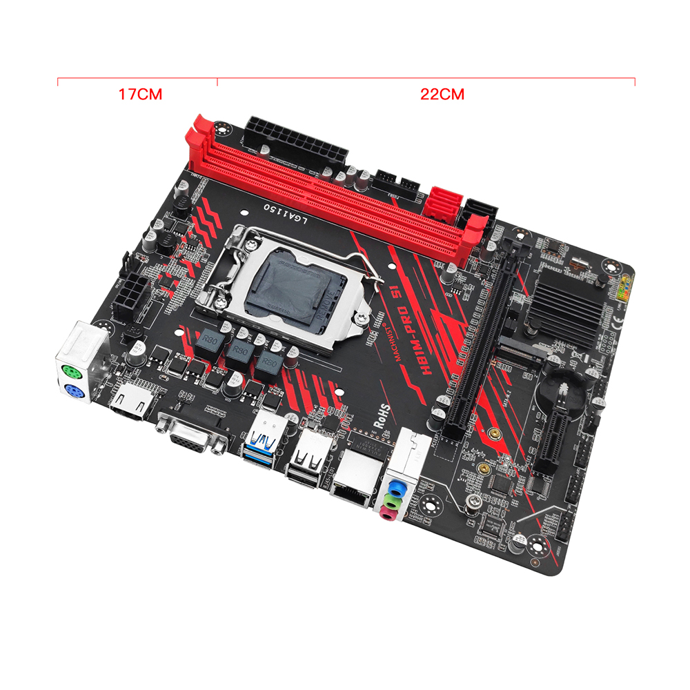 MACHINIST H81M PRO S1 LGA 1150 - огляд і ціна Intel Cpu Core I5
