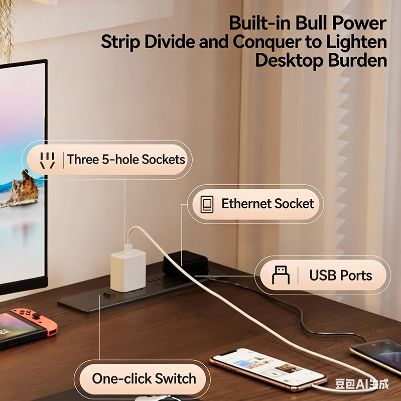 Modern Iron Dual Motor Electri - огляд і ціна Setup Desk Monitor