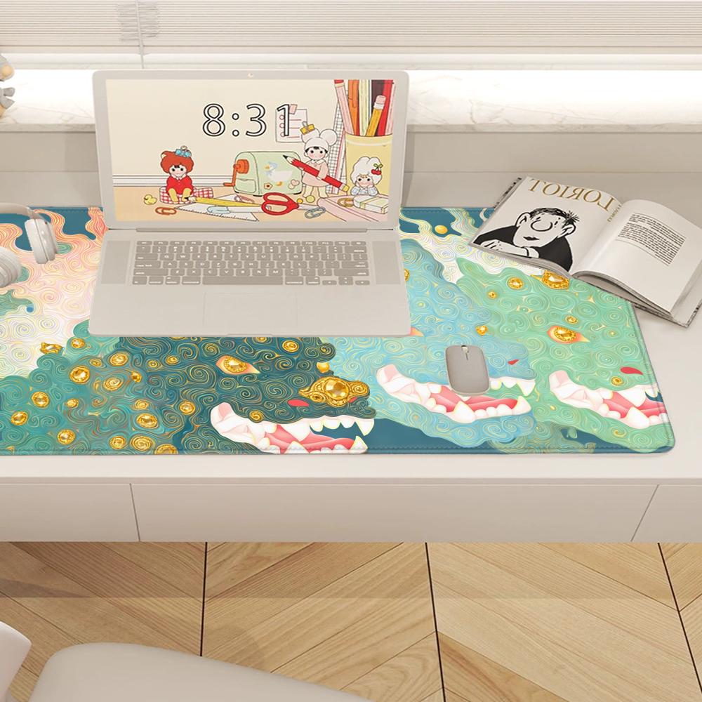 HYBXAXC Mythic Dragon Desk Mat - огляд і ціна Desk Setup Workspace
