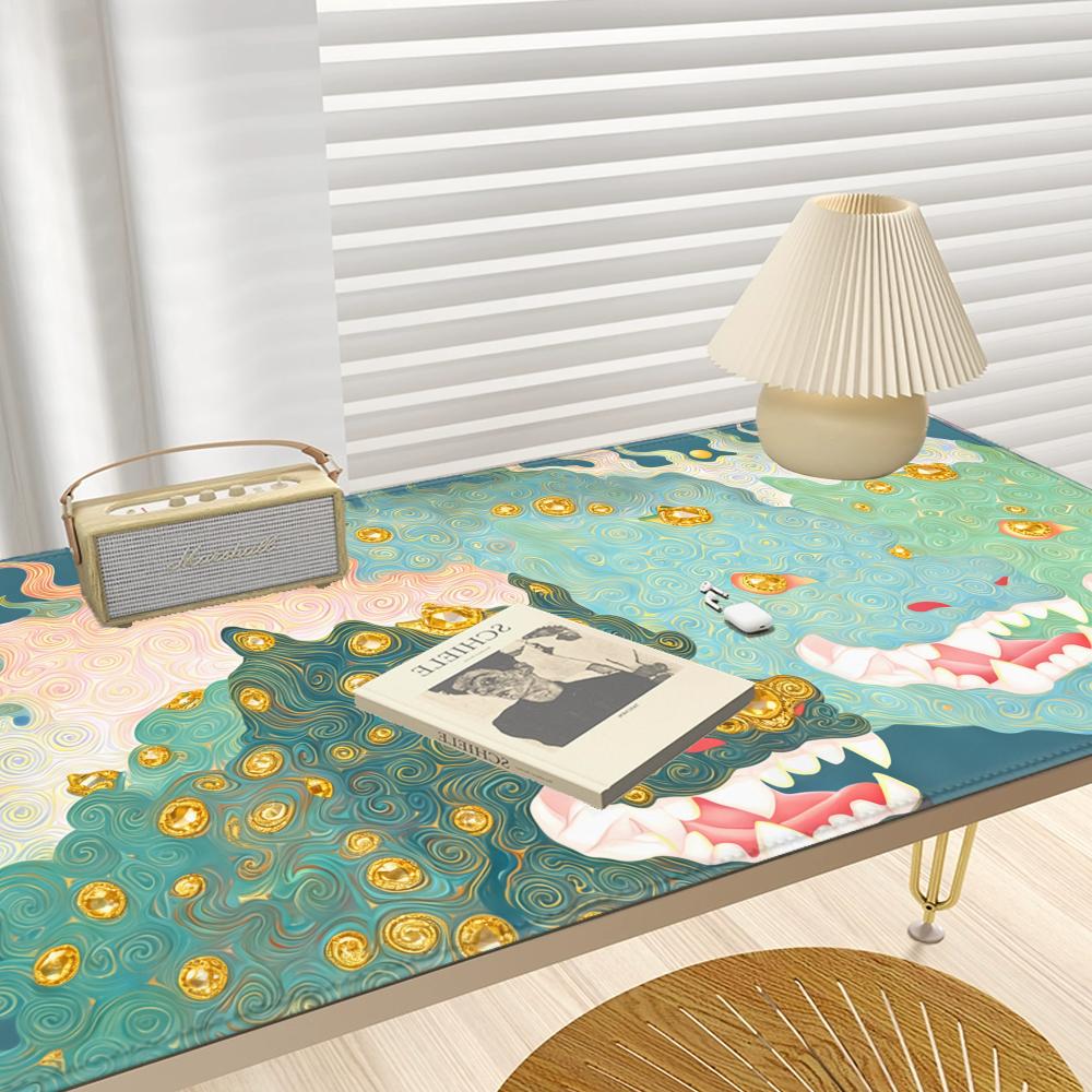 HYBXAXC Mythic Dragon Desk Mat - огляд і ціна Desk Setup Workspace