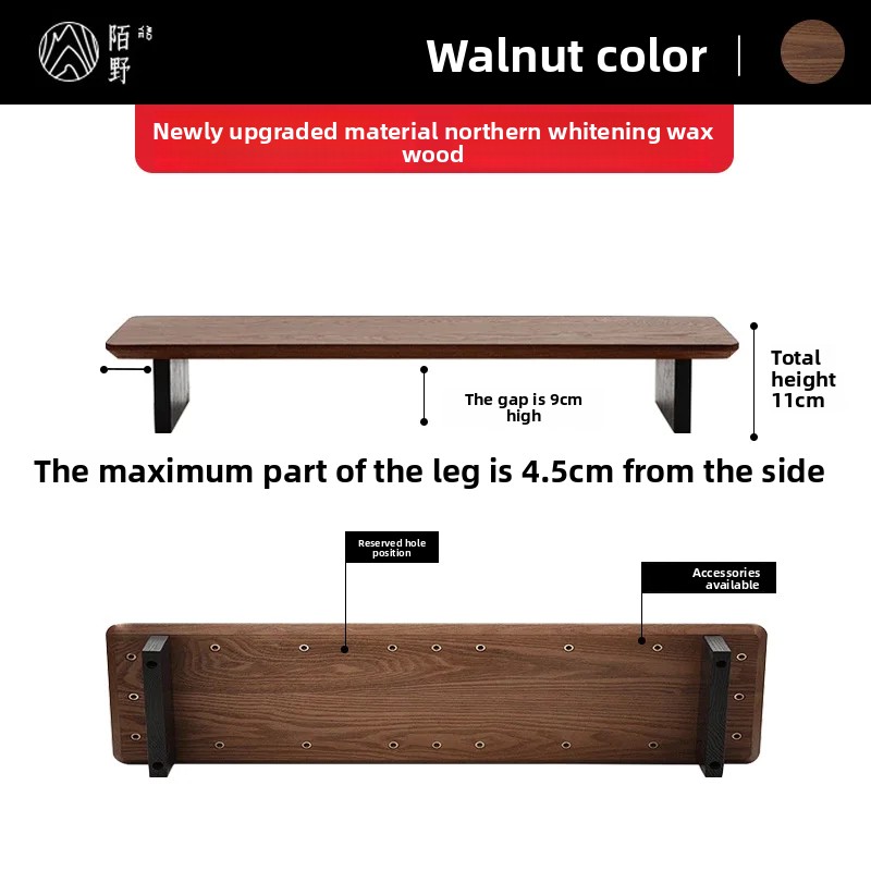 Solid Wood Monitor Riser Stand - огляд і ціна Setup Desk Monitor