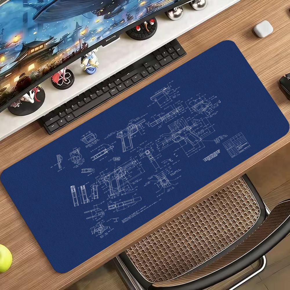 Blueprint Mechanical Sketch La - огляд і ціна Desk Setup Workspace