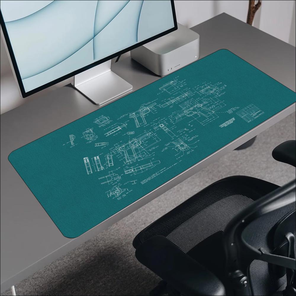 Blueprint Mechanical Sketch La - огляд і ціна Desk Setup Workspace