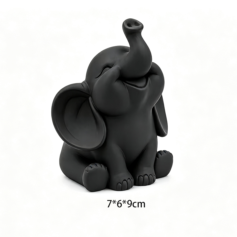 Cute Smiling Sitting Baby Elep - огляд і ціна Desk Setup Minimalist