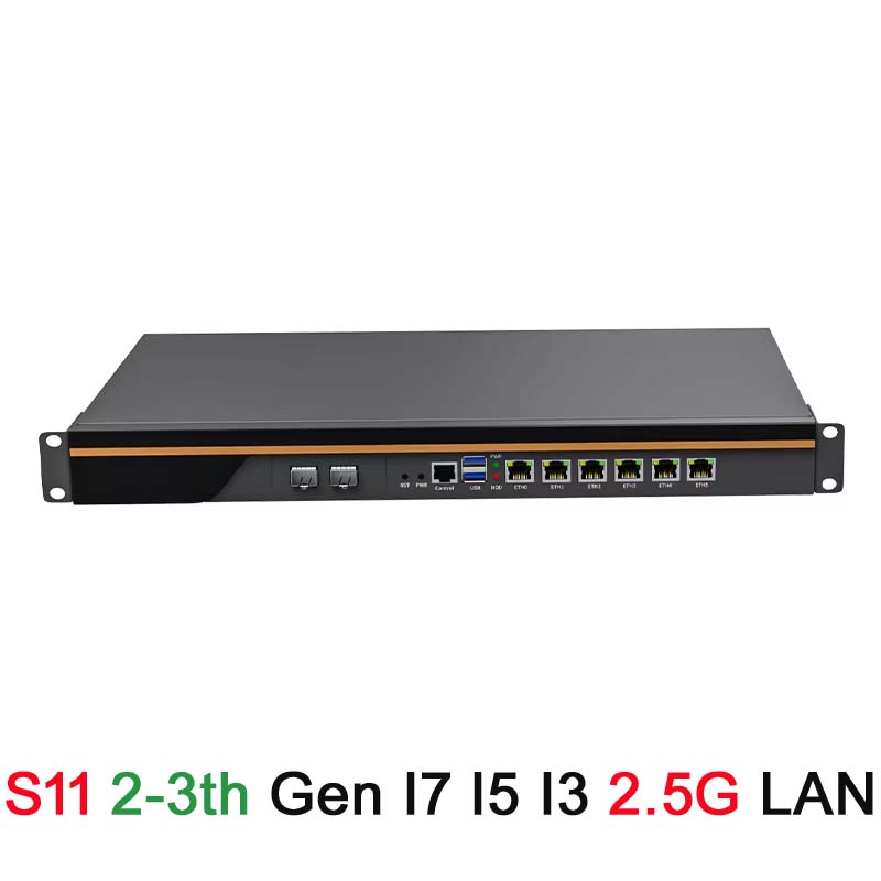 Partaker 1U Rackmount Firewall - огляд і ціна Intel Cpu Core I5