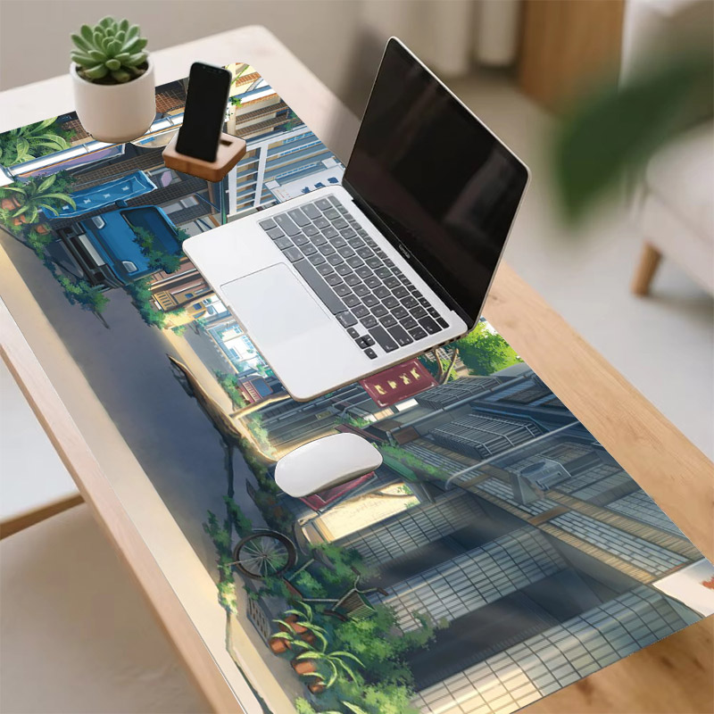 Large Gaming Mouse Pad Non-Sli - огляд і ціна Desk View Setup