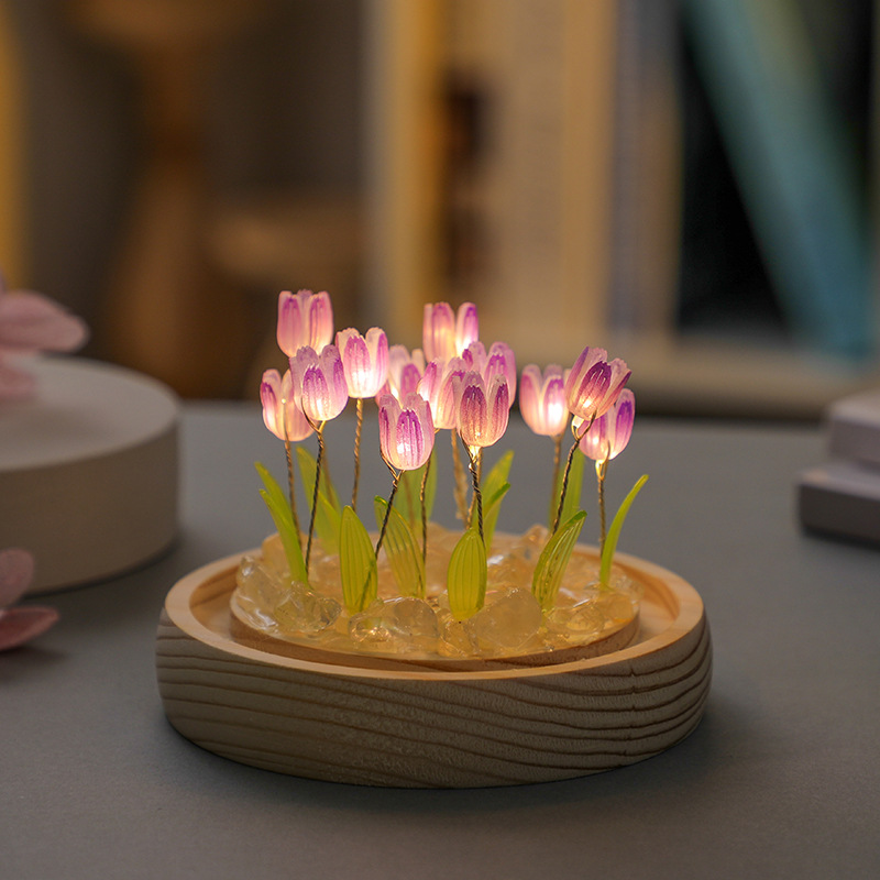 Handmade Tulip Night Lght Hand - огляд і ціна Desk Setup Light