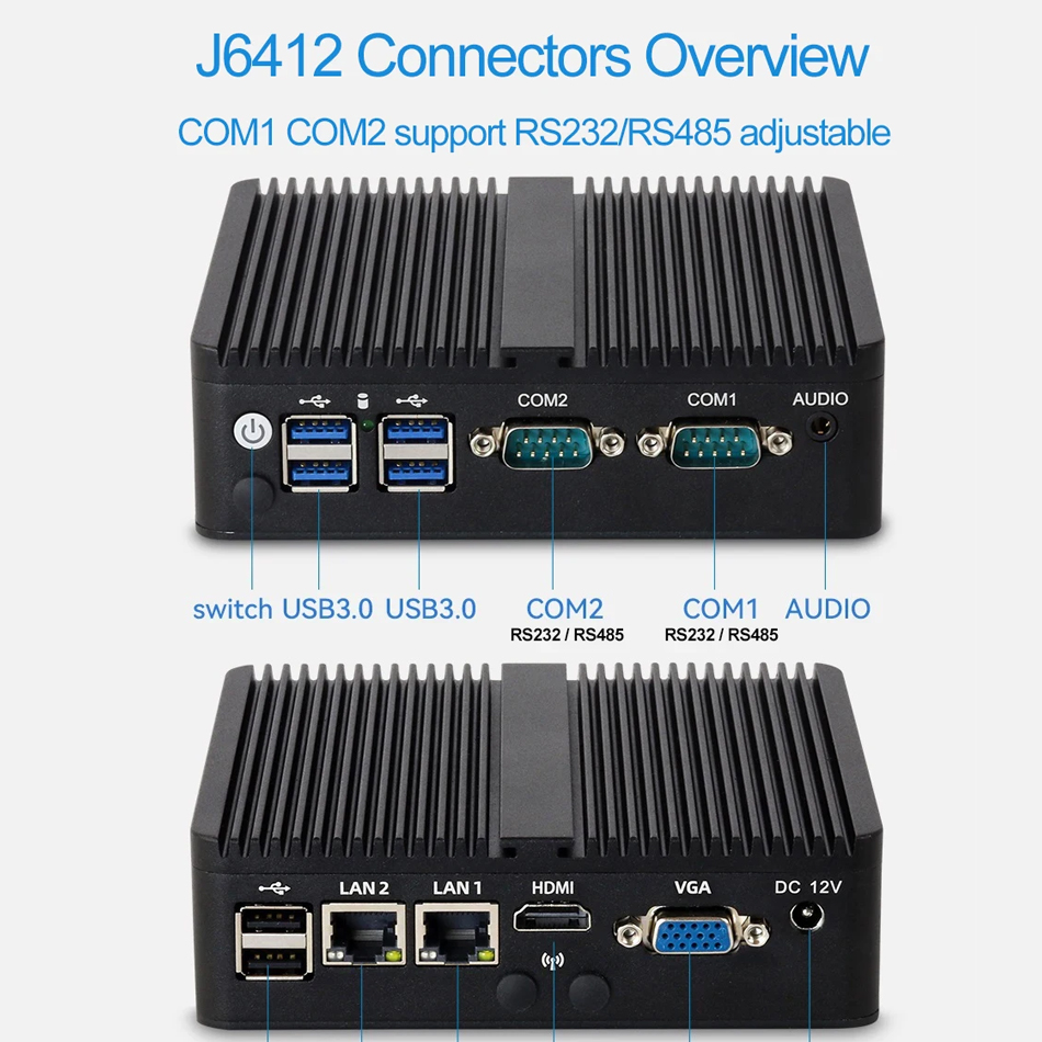 XCY Mini PC Intel Celeron J641 - огляд і ціна Intel Cpu Core I5