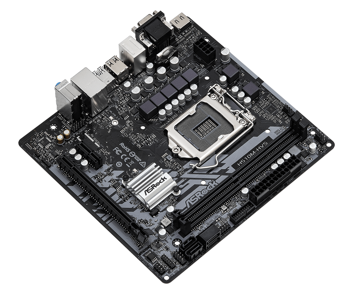 ASROCK H510M-HVS R2.0 H510 Mot - огляд і ціна Intel Cpu Core I5
