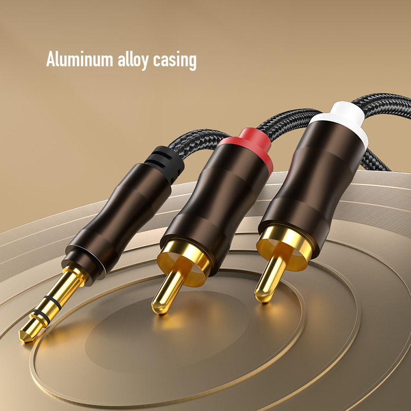 RCA To 3.5 mm Jack Aux Audio C - огляд і ціна Desk Hifi Setup