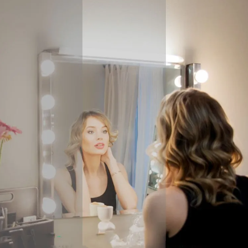LED Mirror Makeup Mirror w/Lig - огляд і ціна Desk Setup Light