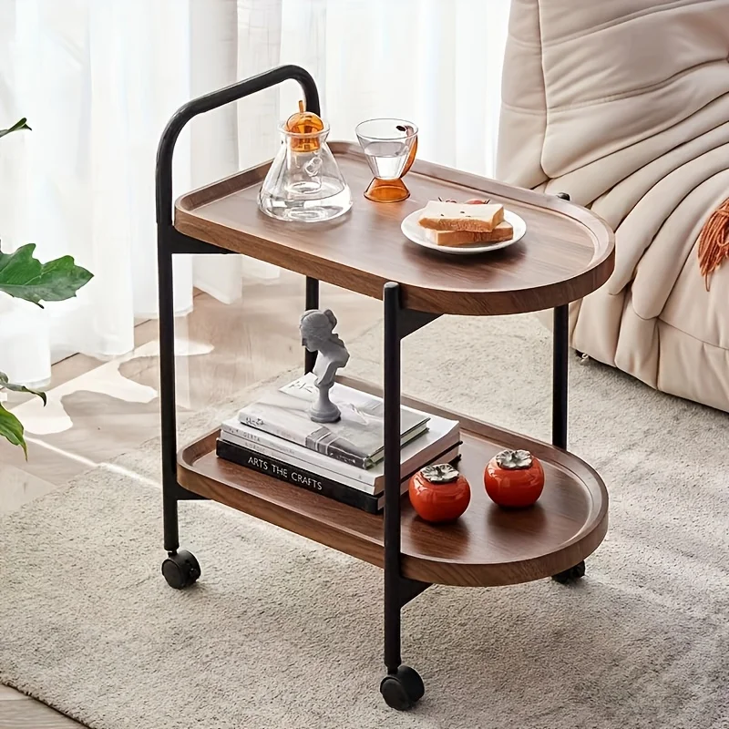 Nordic Style Rolling Side Tabl - огляд і ціна Desk Setup Minimalist