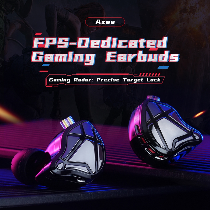  KZ Axas FPS Gaming IEM Headp - огляд і ціна Desk Hifi Setup